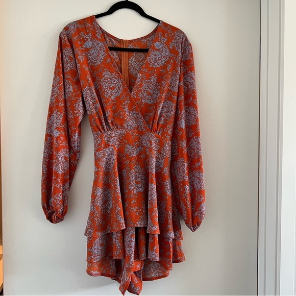 Relipop Coral & Teal romper - Picture 2 of 7